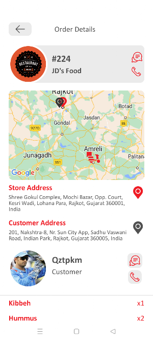 InstaOver Delivery man Screenshot 1