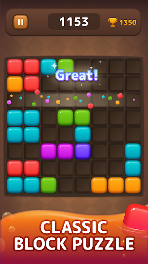 Toffee Blocks: Block Puzzle Screenshot 0