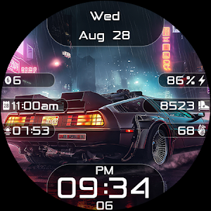 Back to the Future Watch Face Screenshot 3