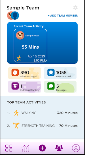 Global Wellness Challenge Screenshot 3
