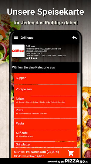 Grillhaus Langenhagen Screenshot 3