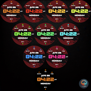 Depth Hours - watch face Screenshot 2