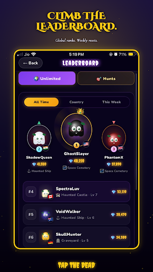 Tap The Dead: Ghost Hunter Screenshot 2