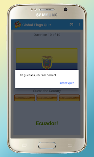 Flags Quiz Screenshot 2