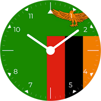 Zambia Analog Watch Face
