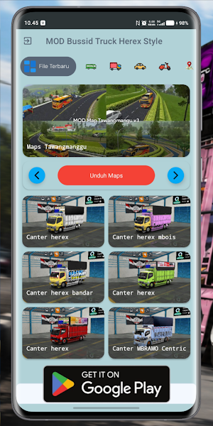 MOD Bussid Truck Herex Style Screenshot 0