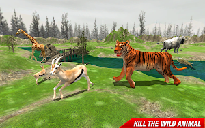 Ferocious Tiger Attack-Big Cat Hunter Screenshot 0