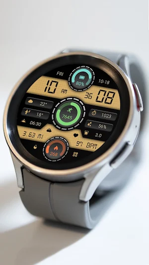 Triple Circular Classic Watch Screenshot 3