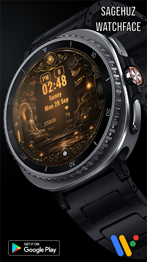 A158 Buddha Watchface Screenshot 2