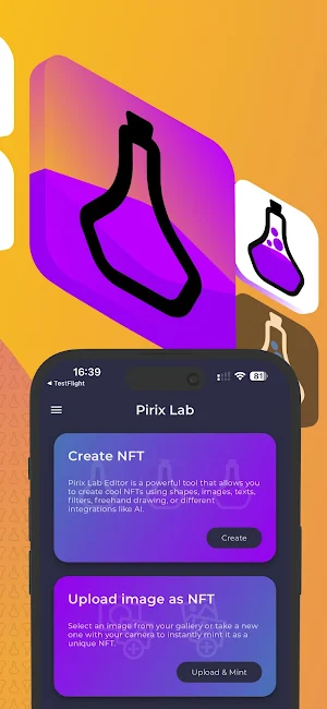 Pirix Lab - NFT Creator Screenshot 1