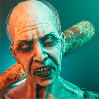 Crazy Grandma - scary manor