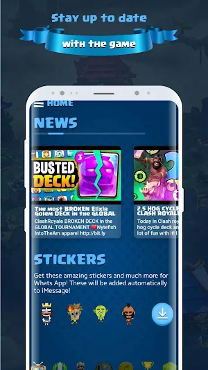 Clash Mate - Stats, Decks & Chests Screenshot 2
