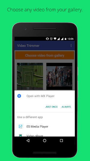 Video Trimmer Screenshot 2