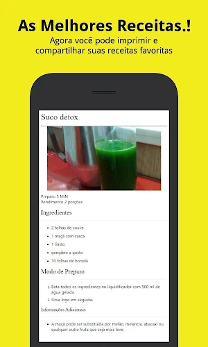 Receitas Fitness Fáceis Screenshot 2