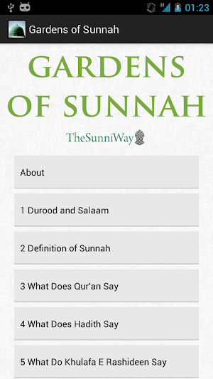 Gardens of Sunnah Screenshot 0