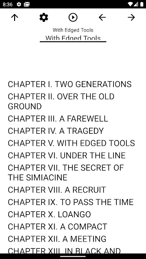Book, With Edged Tools Screenshot 0