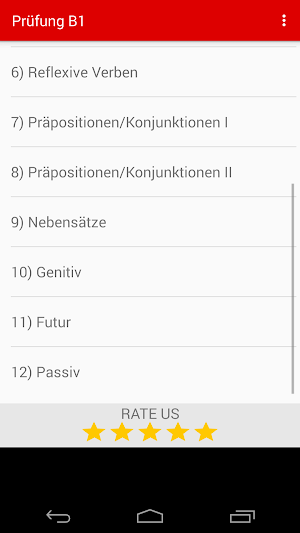 Prüfung B1 - Learn German Screenshot 1