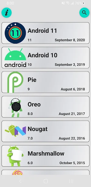 The Android OS Screenshot 2