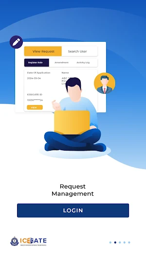 ICEGATE Admin Screenshot 1