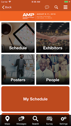 HMP Conferences Screenshot 3