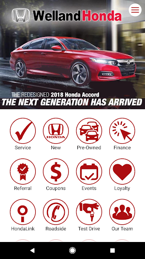 Welland Honda Screenshot 0