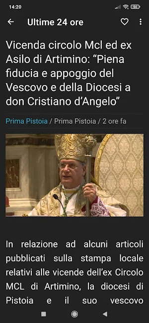 Pistoia notizie Screenshot 3