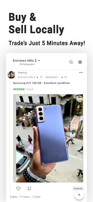 Nearz - Buy & Sell Nearby Screenshot 0