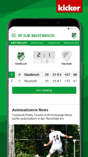 DJK-Mastbruch Screenshot 2