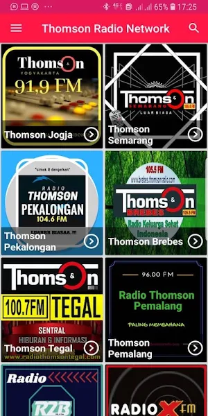 Thomson Radio Network Screenshot 2