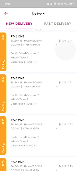 Delivery FoodHunter Screenshot 3