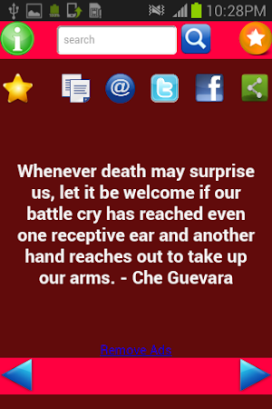 Quotes of Che Screenshot 0