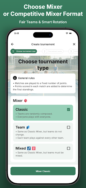 Pickleball Mixer - Generator Screenshot 3