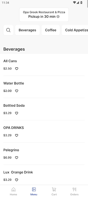 Opa Greek Restaurant Screenshot 1