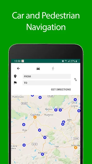 Andalusia Offline Map and Travel Guide Screenshot 1