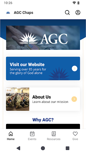 AGC Chaplaincy Screenshot 0