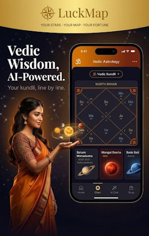 LuckMap: AI Astrology & Tarot Screenshot 0