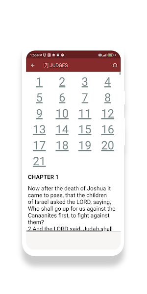 Holy Bible KJV Screenshot 2