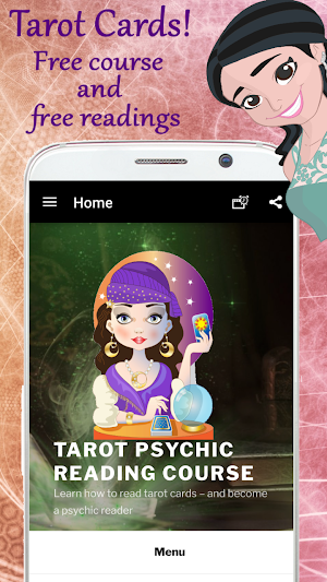 Tarot card reading free course! Online tarot read Screenshot 1