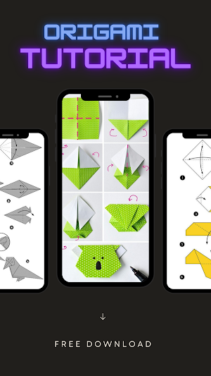 Origami Tutorial Screenshot 1