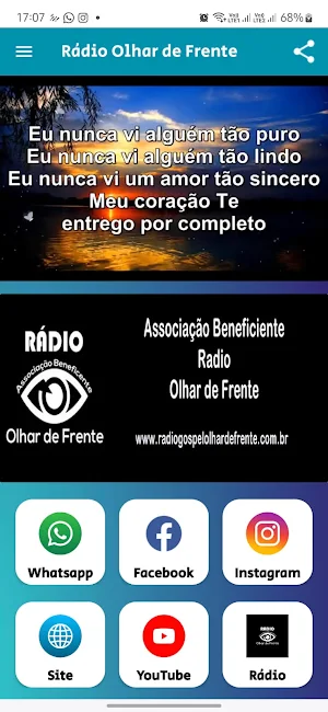 Radio Gospel Olhar de Frente Screenshot 1
