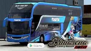 Livery Bussid Bimasena SDD Screenshot 0