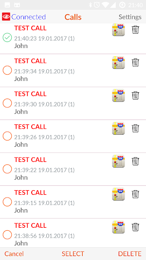 CallMaster Receiver Screenshot 2