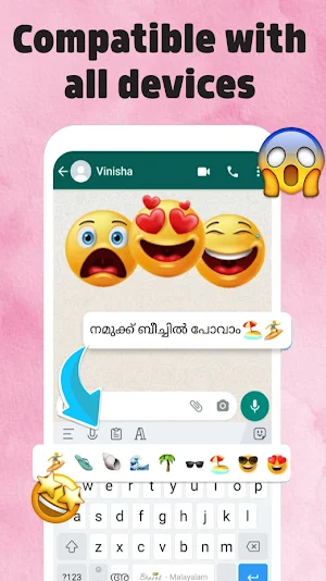 Malayalam Keyboard 2023 Screenshot 3