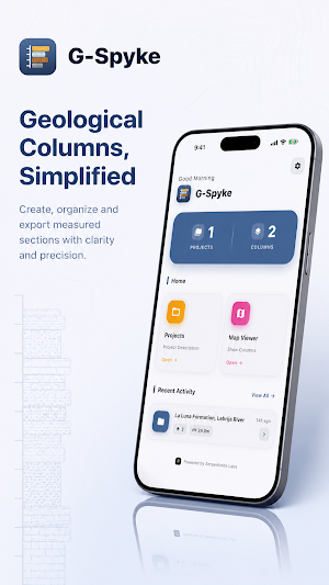 G-Spyke: stratigraphic columns Screenshot 0