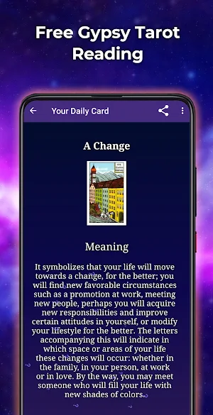 Free Gypsy Tarot in English Screenshot 2