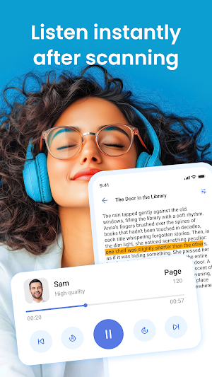 Scan2Hear - Book to Audio Screenshot 1