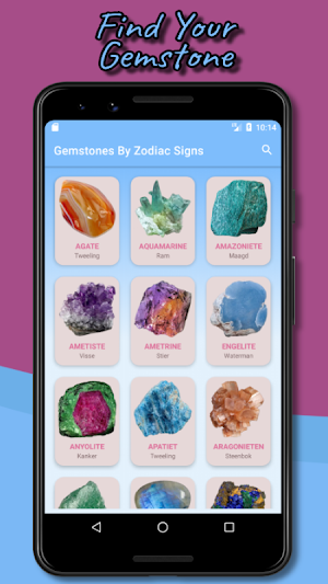 Gemstones By Zodiac Signs Screenshot 1