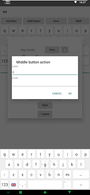 VKeyboard Screenshot 2