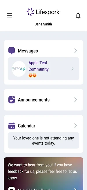 Lifespark Senior Living Screenshot 1