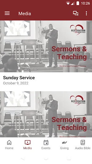 Restoration Life Ministries Screenshot 1